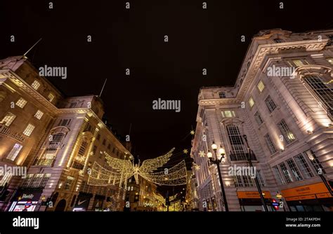 London UK Nov 20 2023 Regent Street St James S In Central London