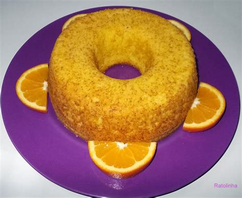 Bolo De Laranja Inteira Receita R Pida E Simples De Fazer