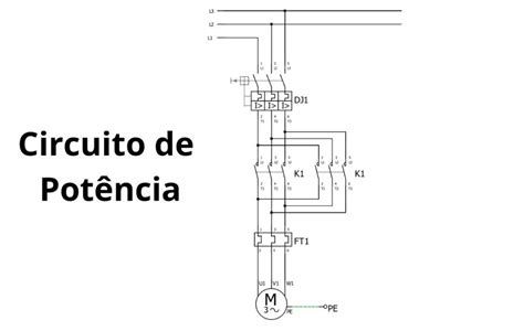 Partida Direta Com Reversão Diagrama E Suas Aplicações Eletronic Lab