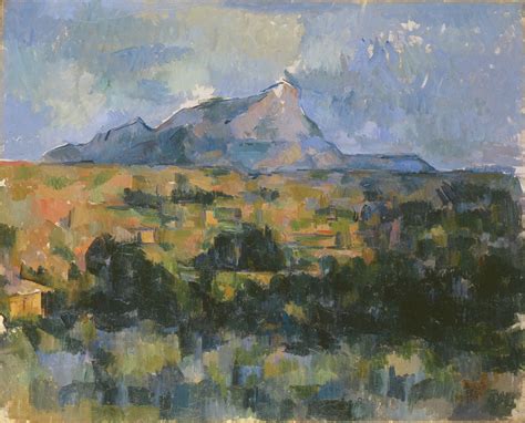 La Montagne Sainte-Victoire vue des Lauves, 1902-1906 (R914-FWN354 ...