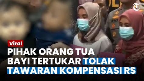 Ditolak Tawaran Kompensasi Rs Sentosa Bogor Soal Bayi Tertukar Dinilai