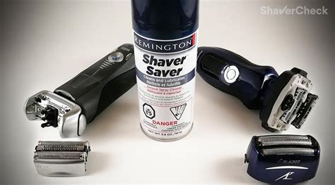 How To Clean Your Electric Shaver Using A Spray Cleaner And Lubricant