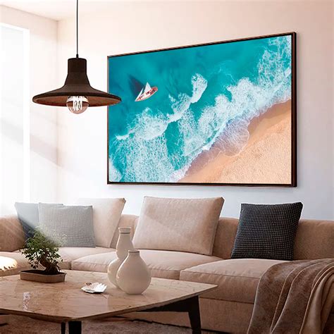 Quadro Decorativo Praia Em Tela Canvas Parcelado S Juros TaColado