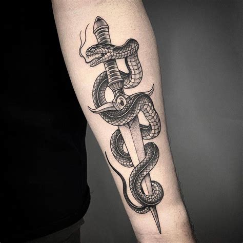 Snake Tattoos On Arm