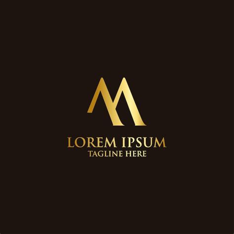 Premium Vector Luxury Creative Premium M Letters Logo Design