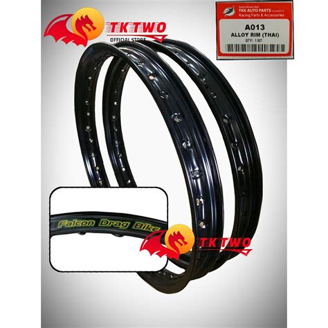 A013 2 Pcs Alloy Rim Thailand Aloi Rim Kong Alloy Falcon Sc 140 X 17