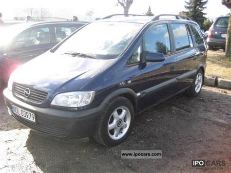 1999 Opel Zafira Car Photo And Specs