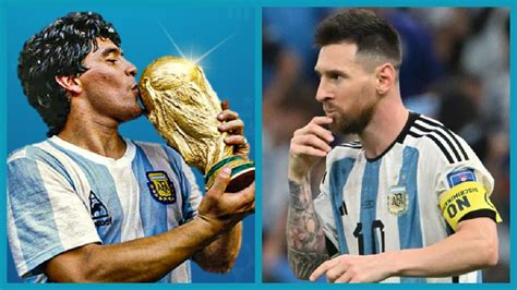 Argentina Lionel Messi es mejor que Diego Maradona y será el más