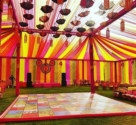 Quirky Haldi Decor Ideas To Steal From Real Weddings Haldi Ceremony