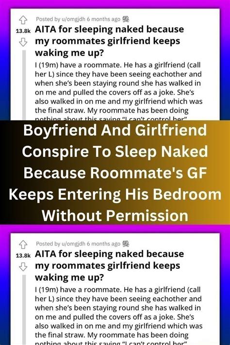 Boyfriend And Girlfriend Conspire To Sleep Naked Because Roommate S Gf Keeps Entering His