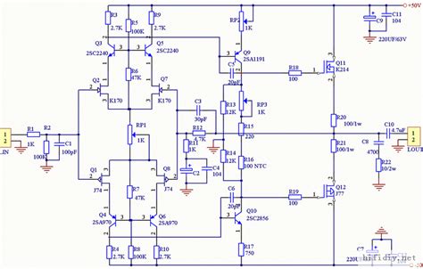 Hifidiy论坛 全对称场效应管前级电路，大家讨论一下哪个设计更合理？理由？ Powered By Discuz