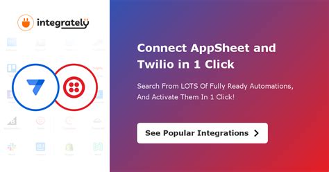 Appsheet Twilio Integration Connect In 1 Click ️