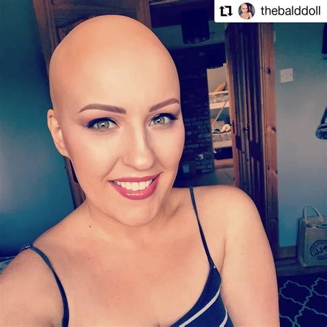 Bald Is Better On Women 💣 📷 🇷🇴 On Instagram “ Repost Thebalddoll