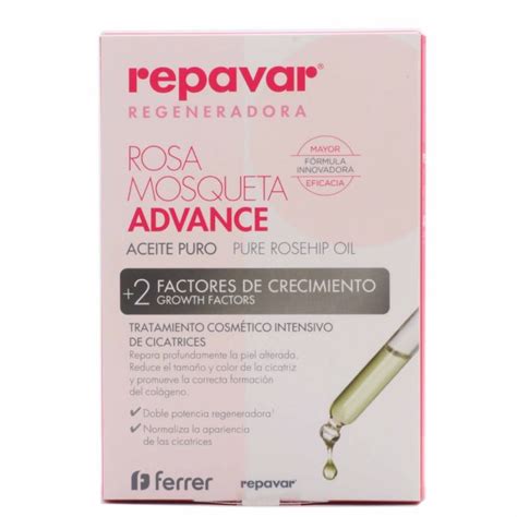 Repavar Regeneradora Rosa Mosqueta Advance Aceite Puro 15ml FarmaSoler