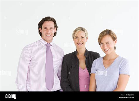 portrait  work colleagues stock photo alamy