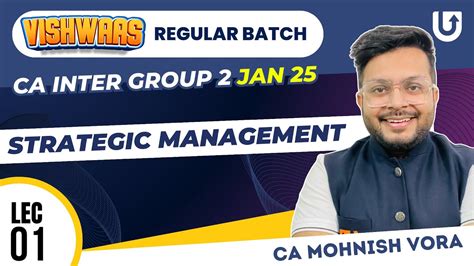 Ca Inter Strategic Management Lec Regular Batch Jan Ca