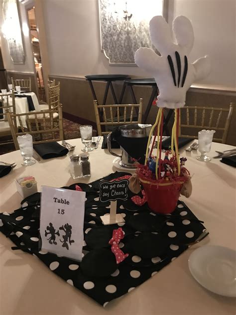 Mickey Mouse Clubhouse Disney Centerpieces Centerpiece Ideas Table