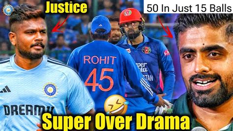 Ind Vs Afg Super Over Rohit Sharma Century Finn Allen Vs Haris Rauf