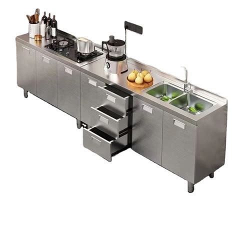 Stainless Steel Work Table Cabinet Cheap Kitchen Table With Cabinet For