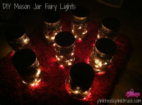 DIY Mason Jar Fairy Lights • Taylor Bradford