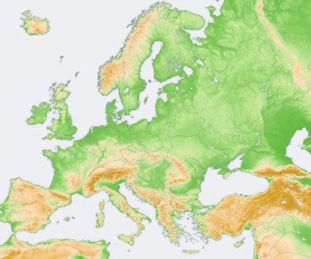 Print Map Quiz Mapa de las penínsulas Europa Historia 1 eso 1 eso