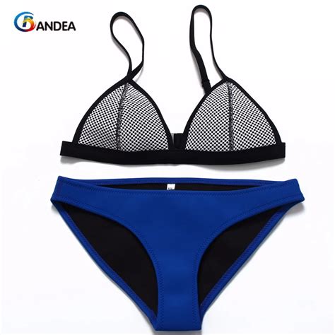 Bandea 2019 New Mesh Swimwear Women Sexy Bikini Set Low Waist Swimsuit