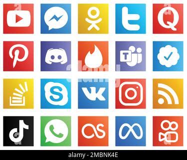 20 Iconos De Redes Sociales Para Tu Marca Como Google Meet Bandeja De