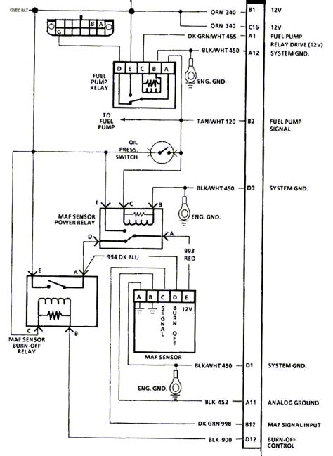 Diagram 1986 Camaro Fuel Pump Wiring Harness Diagram Mydiagramonline