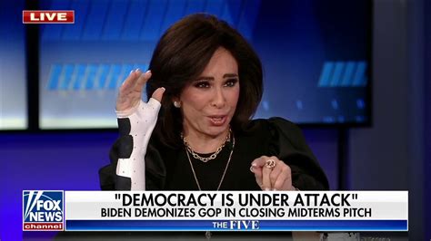 Judge Jeanine On Bidens Pre Midterm Speech Hes Off His Rocker Fox News Video