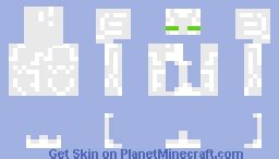 White Enderman Minecraft Skin