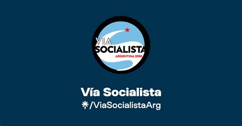 Vía Socialista Twitter Instagram Facebook TikTok Linktree