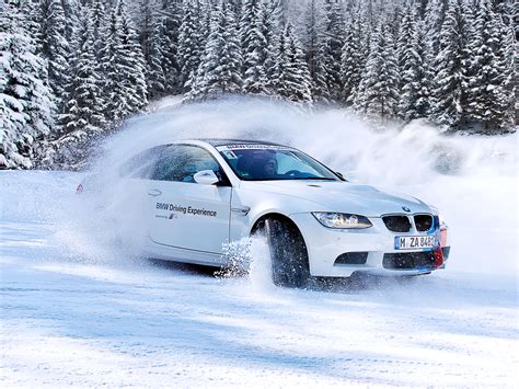 White BMW In Snow Wallpapers HD / Desktop and Mobile Backgrounds