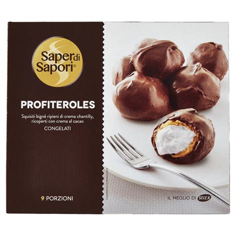 Selex Saper Di Sapori Profiteroles Congelato G Nonpesa It Spesa