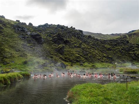 Natural hot springs in Iceland and where are they