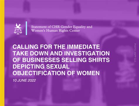 Statement Of The Chr Gender Equality And Womens Human Rights Center