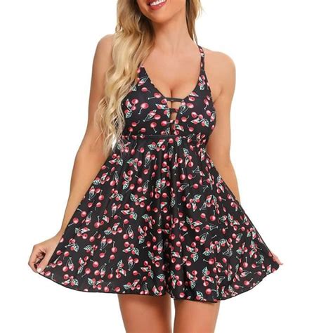 Maillot De Bain Rembourré En Bikini Sexy Pour Femme Noir Cdiscount Prêt à Porter