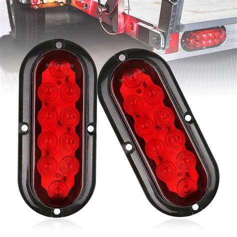 Other Commercial Truck Parts Automotive Motors 1 6 Oval 10 Led Tail
