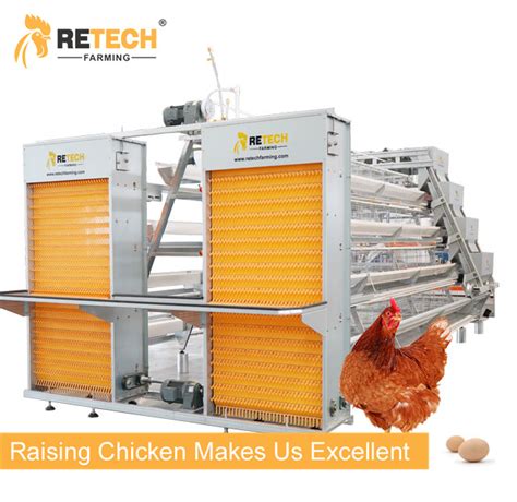 Automatic Layer Chicken Battery Cages Poultry Farm Equipment In