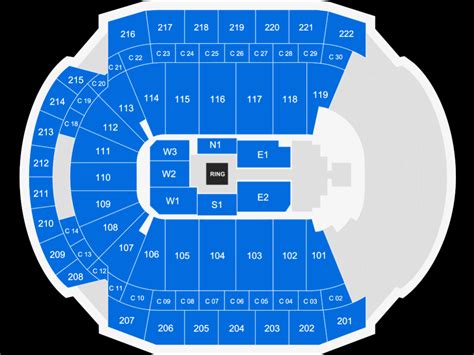 Xcel Energy Center Seating Chart Wwe