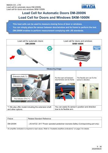 Peel Testing System Imada Pdf Catalogs Technical Documentation