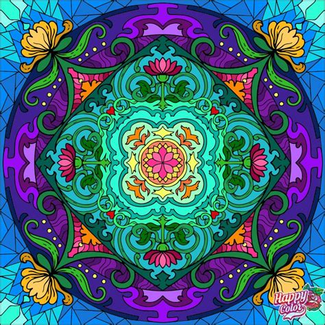 Pin By Deborah Kendrick Cummings On Happy Color In Mandala