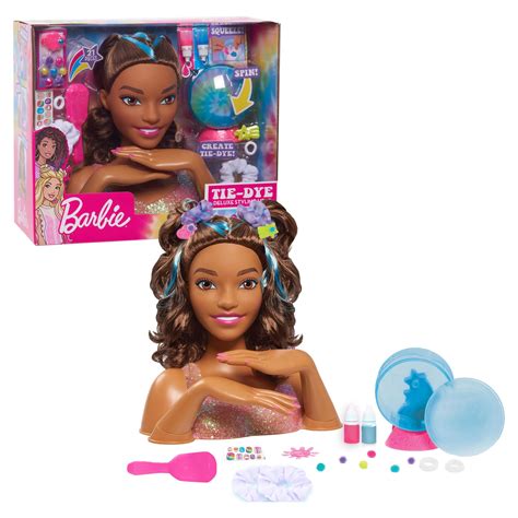 Free Shipping Just Play Barbie Tie Dye Deluxe Piece Styling Head