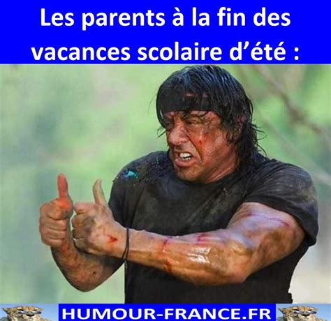 Les Parents La Fin Des Vacances Scolaire D T Humour France Fr