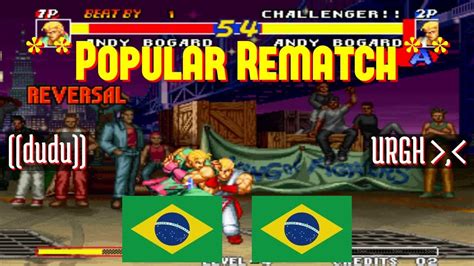 FT10 Rbff1 Dudu BR Vs URGH BR Real Bout Fatal Fury Rbff