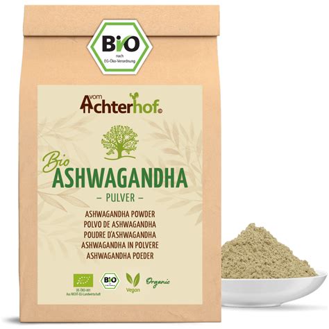 Ashwagandha Pulver Bio 250g Vom Achterhof