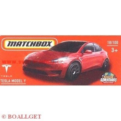 AUTÍČKO MATCHBOX DRIVE YOUR ADVENTURE TESLA MODEL Y Matchbox MA