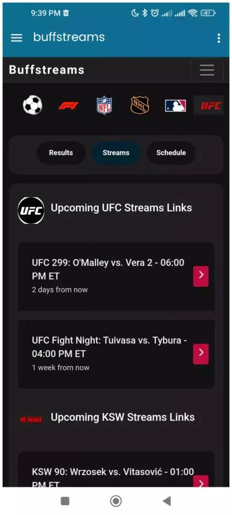 Buffstreams App Officiel Enjoy Free Live Sports Streaming