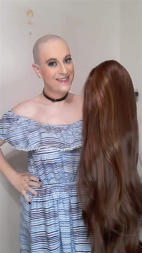 Im A Proud Wig Wearer Love My Wigs And Bald Is Sexy R Crossdressing