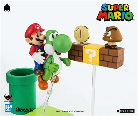 Bandai Tamashii Nations The Super Mario Brothers Sh Figuarts Action