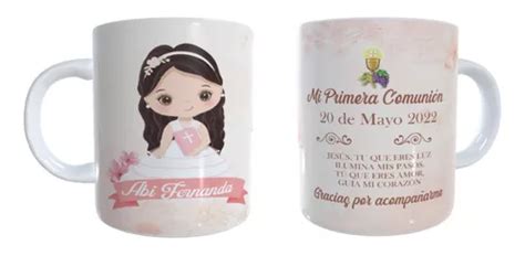 Tazas Personalizadas Recuerdos Primera Comuni N Ni O Ni A Env O Gratis